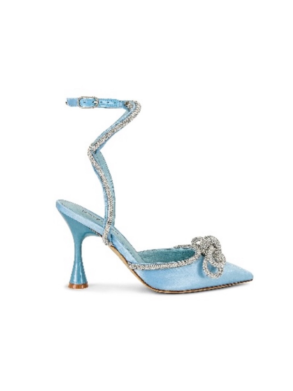 Apresdouze Heel in
Baby Blue Satin Silver
Jeffrey Campbell size 8.5